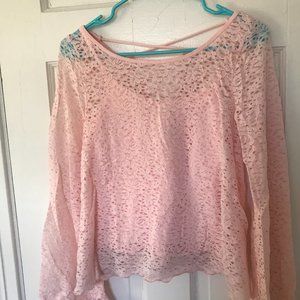 Hollister lace top